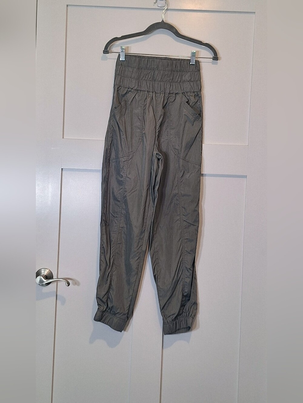 Free People Movement The Way Home Joggers Size XS Herbalicious Green Nylon